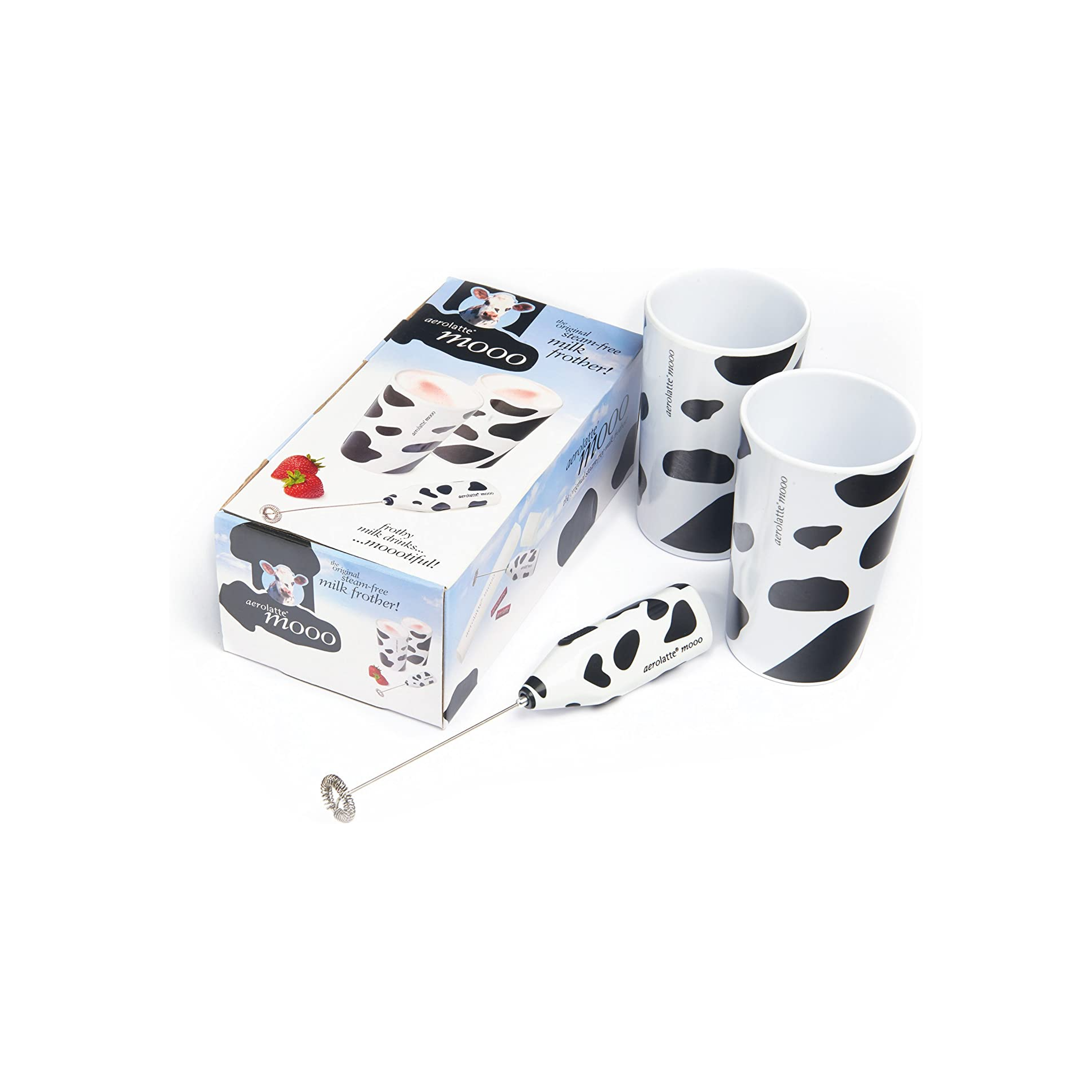 aerolatte Moo Milk Frother and Tumbler Gift Set